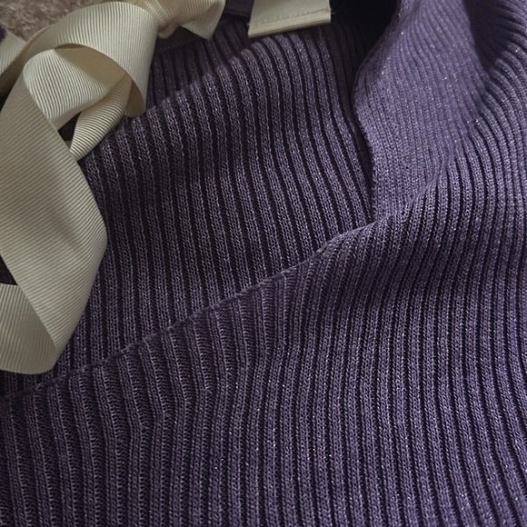 Massimo Dutti | Massimo Dutti Open Back Tie Sweater - Picture 4 of 4